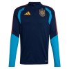 Spanien Trænings Sweatshirt 2026-27 Kvart-Zip Flåde
